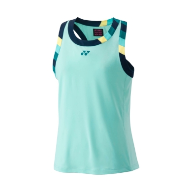 Yonex Tennis-Tank Australian Open 2024 cyanblau Damen